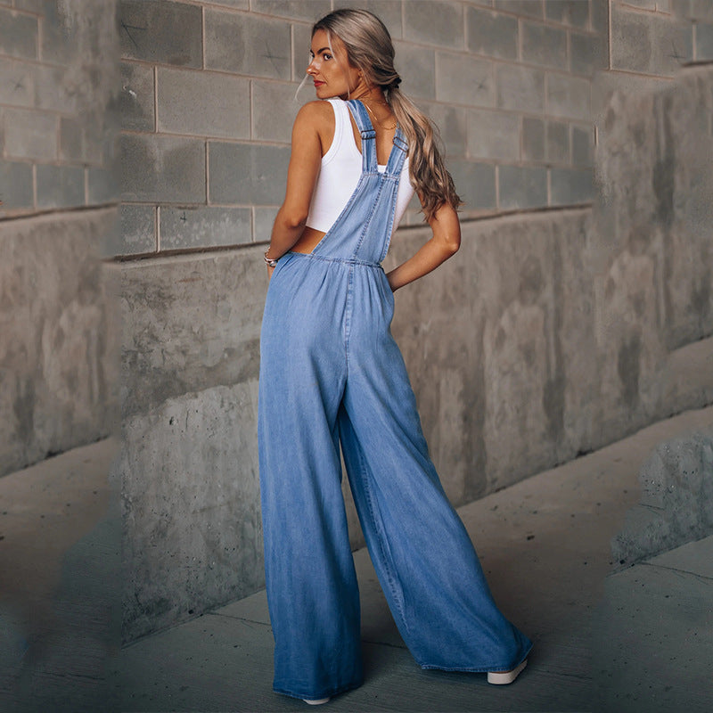 Solenn - Denim-jumpsuit