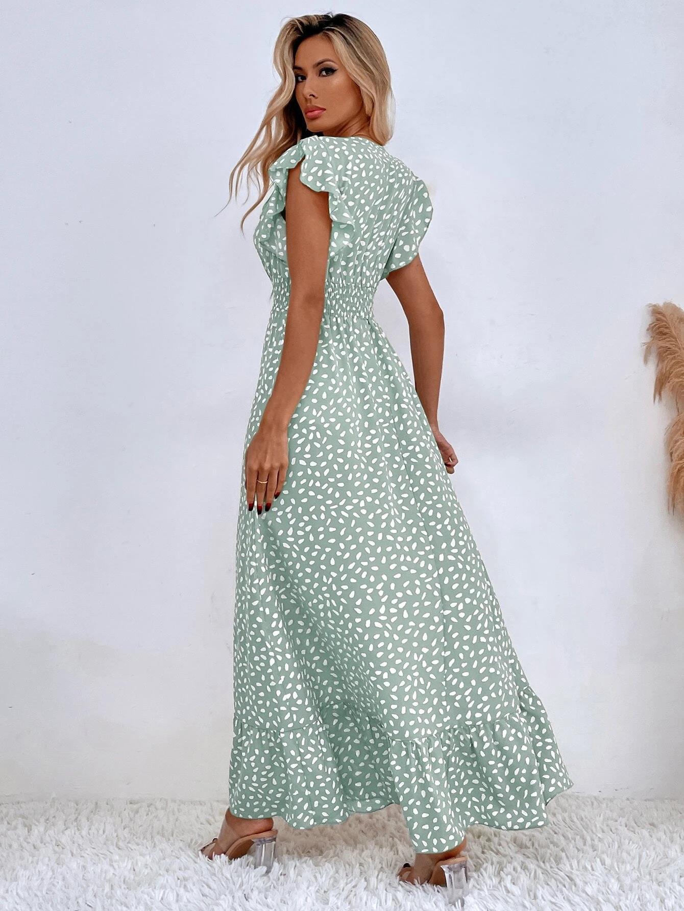 FIEN | ELEGANTE ZOMERJURK MET PRINT