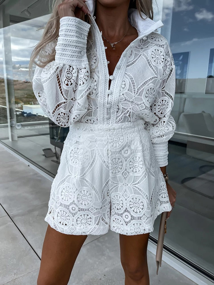 Josée - Casual feestkleding met lange mouwen