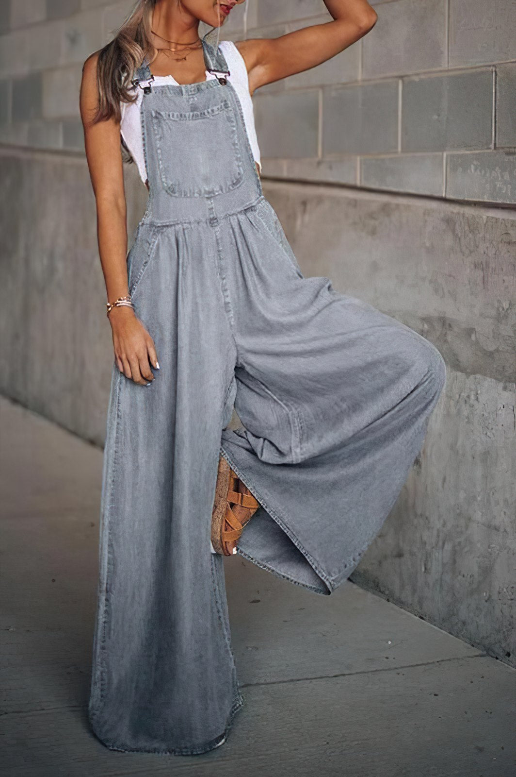 Solenn - Denim-jumpsuit
