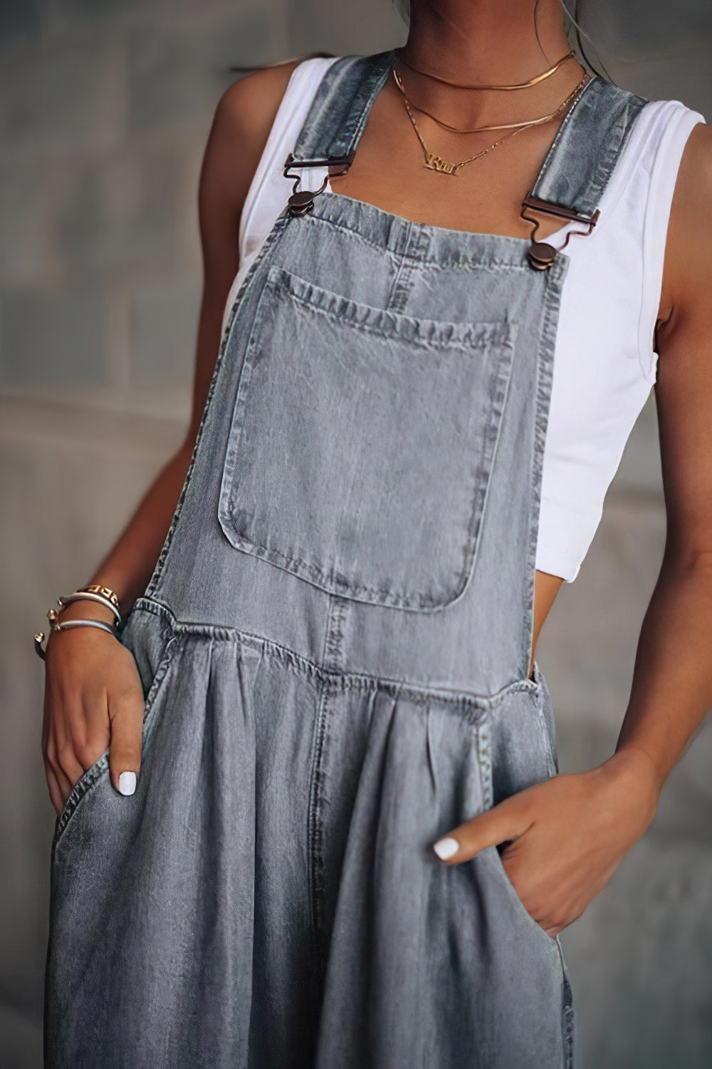 Solenn - Denim-jumpsuit