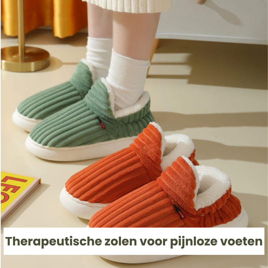 SoftyToes® | Warm gevoerde pantoffels l 1+1 GRATIS